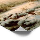Winterse Landschap Poster (Hoek)