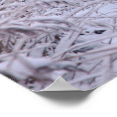 Winterse landschap poster (Hoek)