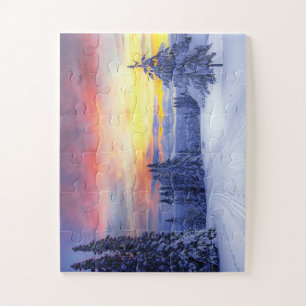 Winterse landschappen  legpuzzel