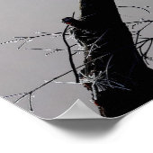 Winterse natuur poster (Hoek)