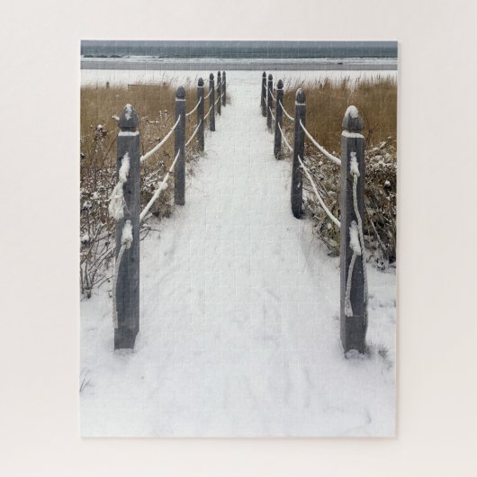 winterse orchard legpuzzel (Verticaal)