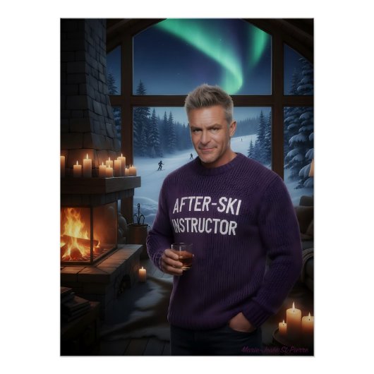 Winterse passie perfect poster (Voorkant)
