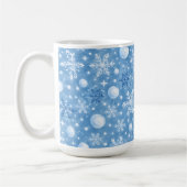 Winterse Sneeuw Koffiemok (Links)