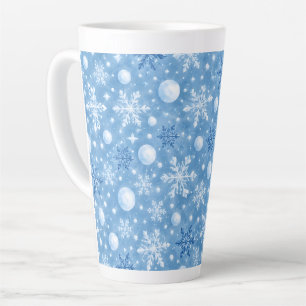 Winterse Sneeuw Latte Mok