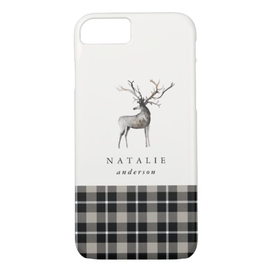 winterse stagedieren Case-Mate iPhone case (Achterkant)