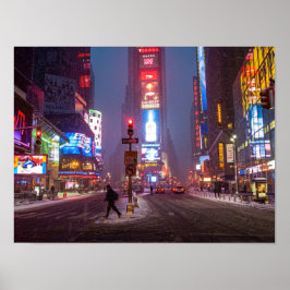 Winterse Times Square  Poster