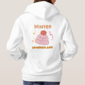 Winterse Wondere Wereld Dames Hoodies - V5 (Achterkant)