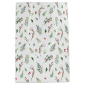 Winterse Wonderland Kerstvakantie cadeauzakje (Voorkant)