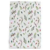 Winterse Wonderland Kerstvakantie cadeauzakje (Achterkant)