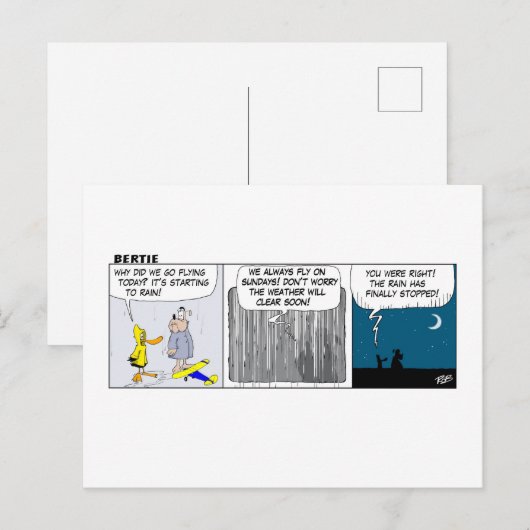 Winterse Zonnewende Briefkaart (Voorkant / Achterkant)