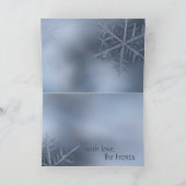 Winterse Zonnewende Langste Dag Terugkeer naar Lic Feestdagen Kaart (Binnen)