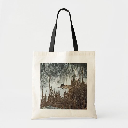 Winterse Zonnewende Tote Bag (Voorkant)