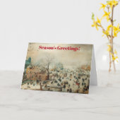 winterseizoen in Nederland Kaart (Gele Bloem)