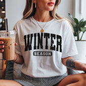  winterseizoen Shirt, vriesseizoen T-shirt