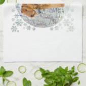 Winterseizoen Theedoek (Gevouwen)