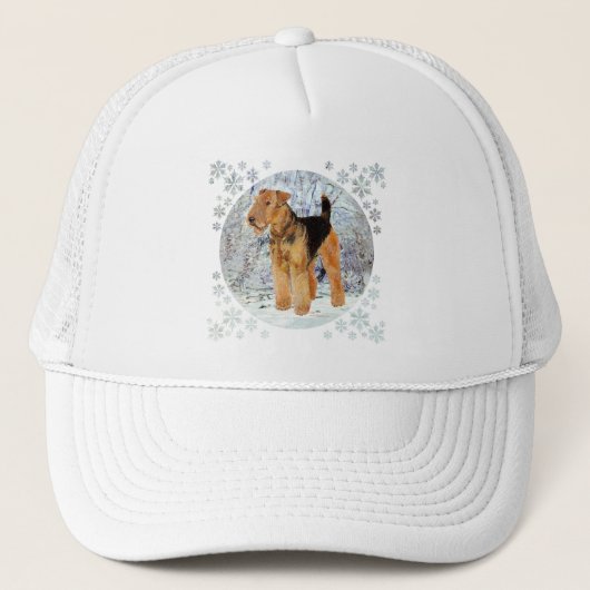 Winterseizoen Trucker Pet (Voorkant)