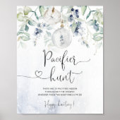 Wintersekneutraal cozy Pacifier jachtspel Poster (Voorkant)