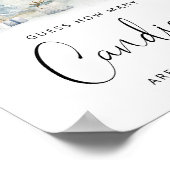 Wintersekseneutraal Raad hoeveel snoepjes Poster (Hoek)