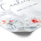 Wintersekseneutraal Raad hoeveel snoepjes Poster (Hoek)