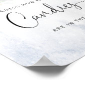 Wintersekseneutraal Raad hoeveel snoepjes Poster (Hoek)