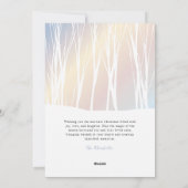 Winterserenaade Kerstkaart (Achterkant)