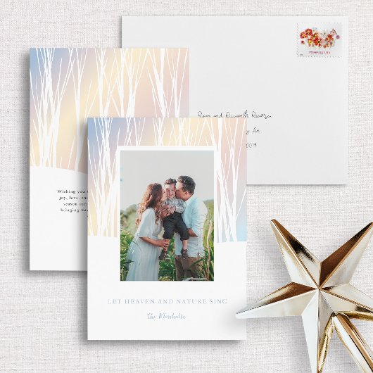 Winterserenaade Kerstkaart