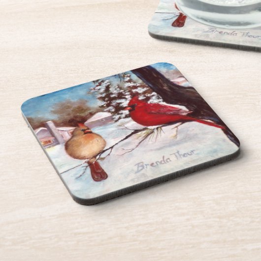 Wintersereniteit Onderzetters (Linkerzijde)