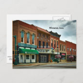 Winterset, Iowa Briefkaart (Voorkant / Achterkant)