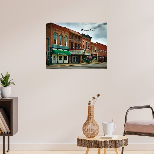 Winterset, Iowa Poster (Woonkamer 3)