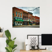 Winterset, Iowa Poster (Thuiskantoor)