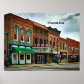 Winterset, Iowa Poster (Voorkant)