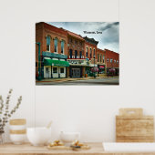 Winterset, Iowa Poster (Keuken)