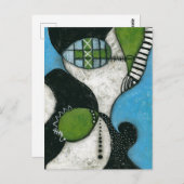 Wintersjaal Briefkaart (Voorkant / Achterkant)