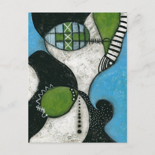 Wintersjaal Briefkaart (Voorkant)