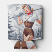  winterski-pin-up blikjeskoeler (Achterkant)