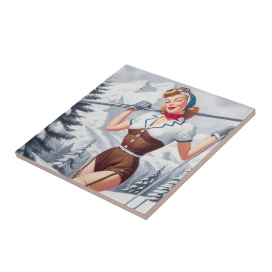  winterski-pin-up tegeltje (Zijkant)
