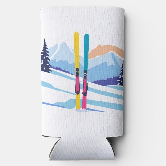 winterskiberg seltzer blikjeskoeler (Achterkant)