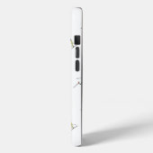 Winterskiërs in actie patroon Case-Mate iPhone case (Achterkant / Links)