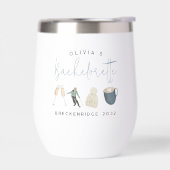 Winterskigebied Gepersonaliseerd vrijgezellenfeest (Links)