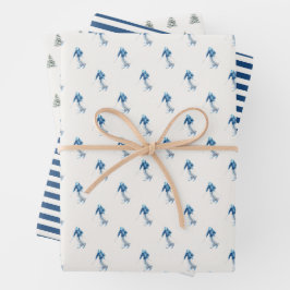 WINTERSKIHEUVELS VAKANTIE INPAKPAPIER VEL