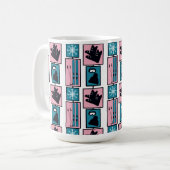 Winterski's & accessoires koffiemok (Voorkant links)