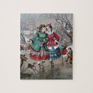 winterskister Puzzle Legpuzzel