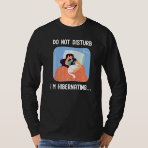 Winterslaap Ik ben in winterslaap  Winter Koude Sl T-shirt