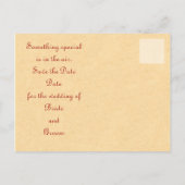  winterslee Save the Date Aankondigingskaart (Achterkant)