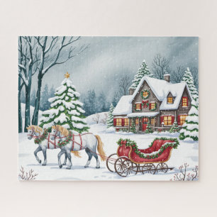 Wintersleerit Legpuzzel