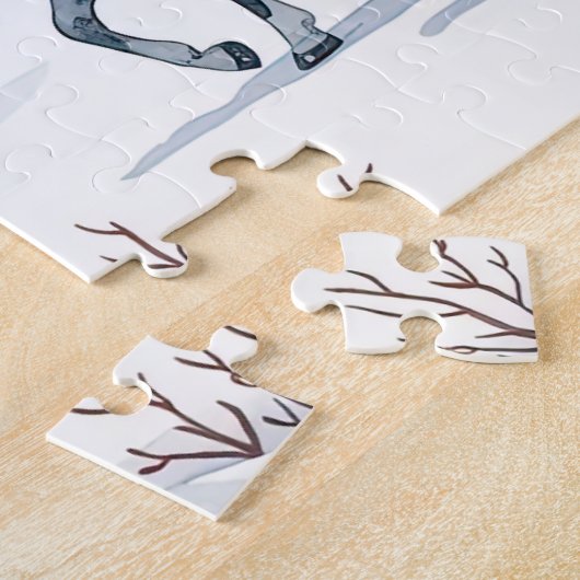 Wintersleerit Legpuzzel (Zijkant)