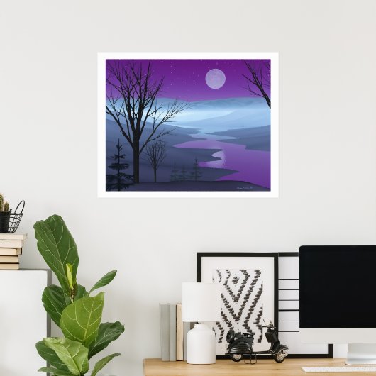 Winterslumber Poster (Thuiskantoor)