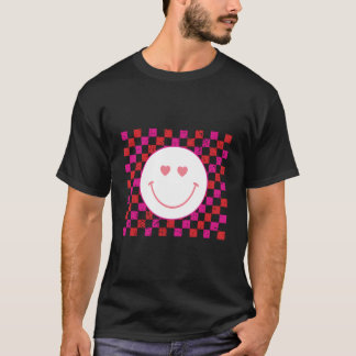 WinterSmiley Gezicht Liefde T-shirt
