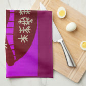 Wintersmiley Keukendoek Theedoek (Quarter Fold)