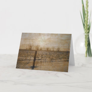 Wintersneeuw 2 kaart